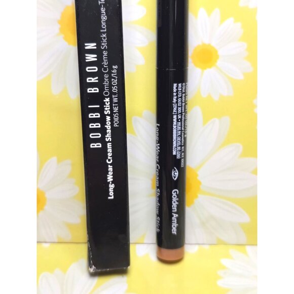 BOBBI BROWN Long-Wear Cream Shadow Stick Golden Amber Sheer New In Box - Picture 8 of 9